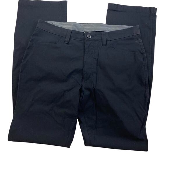 Eddie Bauer nylon Tech hiking pants Men's size 32 x 34(33.5) Black - Picture 1 of 3
